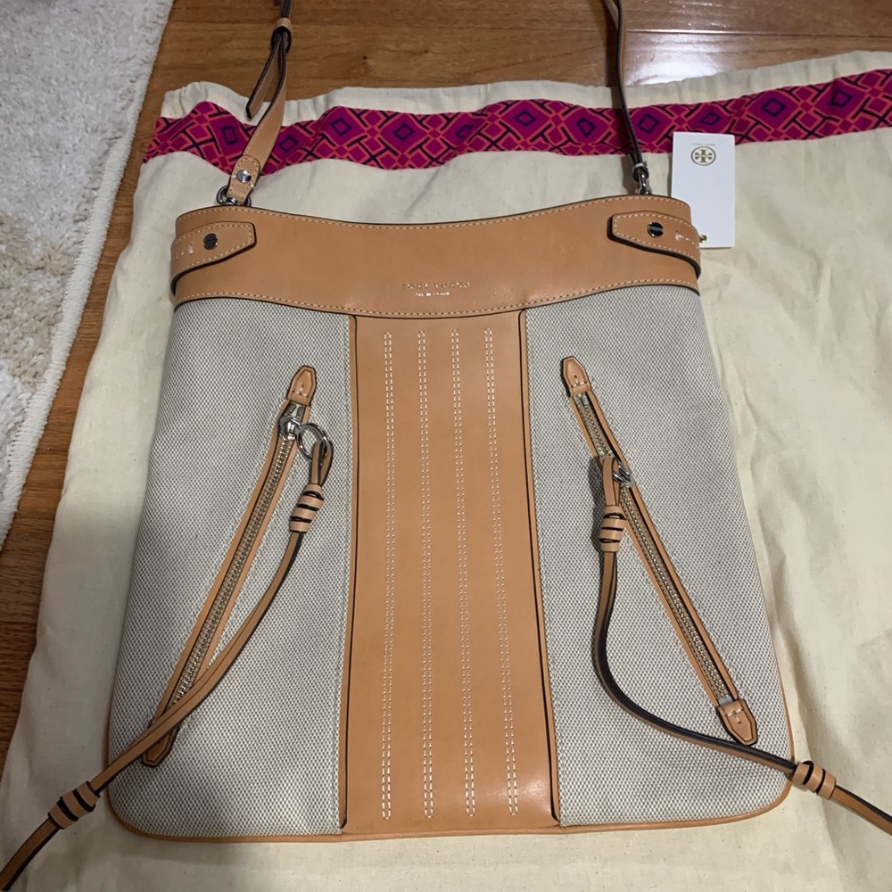 Tory Burch Moro swinpack canvas purse